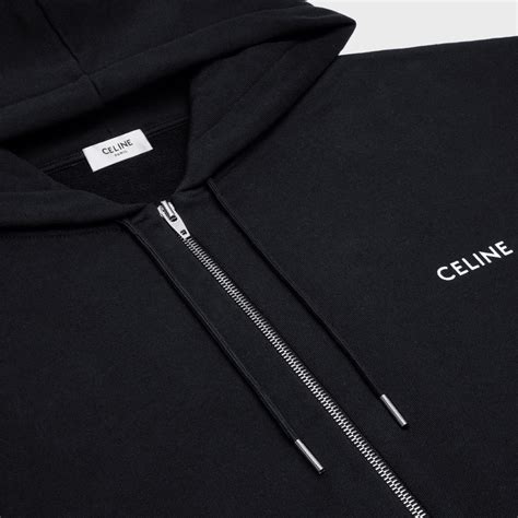 celine zipped hoodie|Celine hoodie sale.